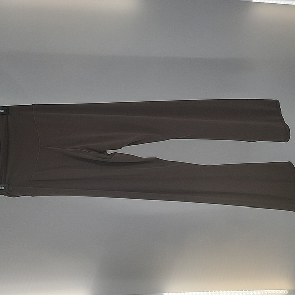 Brown High-Waisted Women's Pants - Picture 14 of 16